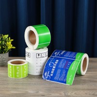 Autocollants personnalisés en vinyle auto-adhésif, écologiques et imperméables pour l'emballage des bouteilles