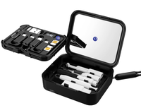 Kit de nettoyage ultra-efficace pour clavier, kit de nettoyage pour PC avec brosse rigide, outil de nettoyage pour ordinateur portable pour clavier et écouteurs