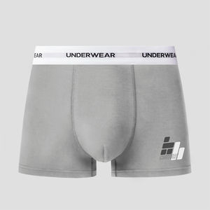 Calzoncillos de hombre elásticos de punto suave OEM personalizados al por mayor recién llegados calzoncillos de algodón transpirables calzoncillos cortos para hombre - Product Image 4