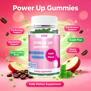 Gomitas Power Up Hunger Buster de Marca Privada con Garcinia Cambogia y Extracto de Café Verde, Sin Azúcar, Veganas, para Mujeres - Product Image 3
