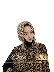 YASEEN 2026 New Islamic Nylon Decorative Headscarf - Exquisite Chiffon Scarf, Handmade Tassels, Breathable, Suitable for All - Product Image 1