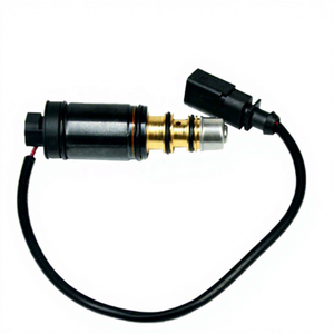 วาล์วโซลินอยด์คอมเพรสเซอร์แอร์รถยนต์ <span class=keywords><strong>DENSO</strong></span> 6SEU12C สำหรับรถยนต์ Volkswagen และ Audi รุ่นใหม่ รับประกัน 12 เดือน - Product Image 1