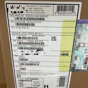 Nouveaux commutateurs Cisco Catalyst 9200 Series originaux, 9200L 48 ports de données, 4 x 10G, Network Essentials C9200L-48T-4X-E - Product Image 2
