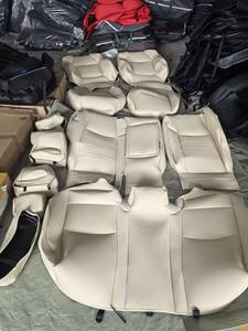 Роскошные Спортивные Кожаные чехлы на сиденья автомобиля водонепроницаемые защитные протекторы для сидений Toyota VW BMW BENZ для HYUNDAI - Product Image 6