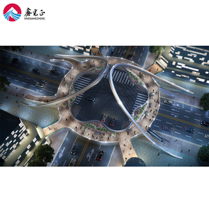 Estructura de Acero Pesado Personalizada con Diseño de Forma Especial para Salas de Exhibición y Puentes - Product Image 6