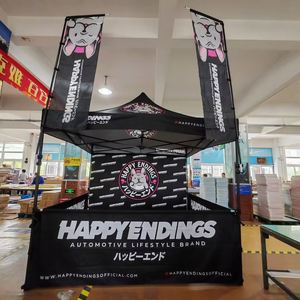 ขายตรงจากโรงงาน เต็นท์โฆษณาพับได้ขนาด 3*3 เมตร สำหรับใช้งานกลางแจ้ง พร้อมโลโก้สำหรับโปรโมชั่น - Product Image 2