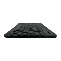 Nouveau clavier sans fil Tasso BT avec pavé tactile, interrupteurs à ciseaux, USB 3.0/Type-C, touches multimédia, matériau plastique pour tablettes iPad FCC