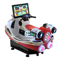 Station d'arcade Machine de jeux de balançoire à pièces en grande quantité Parc d'attractions Kiddie Rides Simulation moto personnalisée
