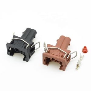 <span class=keywords><strong>Conector</strong></span> automotriz hembra de <span class=keywords><strong>2</strong></span> pines, boquilla de inyector de combustible EV1, <span class=keywords><strong>conector</strong></span> impermeable 829441, 037, 906, 240, - Product Image 1