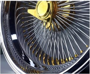 <span class=keywords><strong>ล้อ</strong></span>ซี่ลวดเหล็กฟอร์จ ขนาด 18 19 20 22 นิ้ว 100 120 144 <span class=keywords><strong>150</strong></span> ซี่ลวด 5 รู แบบตรง ชุบโครเมียม/ไทเทเนียม <span class=keywords><strong>ล้อ</strong></span>อัลลอยด์อะลูมิเนียม - Product Image 3