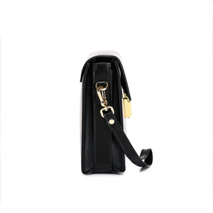 Borsa a busta da uomo all'ingrosso OEM ODM, con chiusura a patta, lucchetto quadrato in metallo e cinturino da polso, borsa a mano da ufficio per gentiluomini - Product Image 5