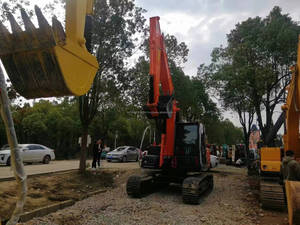 HITACHI รถขุดตีนตะขาบ ZX120-6 120 12ton เครื่องขุดแบบดั้งเดิม HITACHI120ญี่ปุ่น - Product Image 4