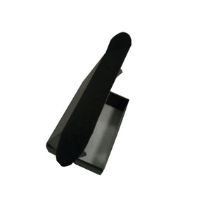 High quality paper <b>box</b> packaging for sea mail <b>box</b>, <b>black</b> folding gift <b>box</b>, matte laminated, can be customized according to needs - Product Image 2