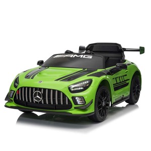 Con licenza <span class=keywords><strong>Mercedes</strong></span> Benz <span class=keywords><strong>AMG</strong></span> GTR 12V giostra <span class=keywords><strong>giocattolo</strong></span> per età 2-7 Multi-funzionale centro di controllo 2.4G R/C 4 batteria - Product Image 3
