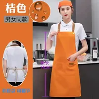 Meilleur tablier de jardin en toile avec poches, respirant, personnalisé, imperméable et résistant à l'huile, tablier de cuisine confortable en toile
