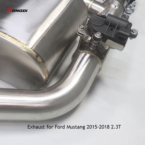 VENDA QUENTE Valvetronic escape SUS304 Catback para Ford Mustang 2.3T atualizar o veículo com tecnologia de escape Superior - Product Image 3
