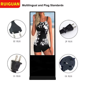 50inch trong nhà tầng đứng wifi màn hình cảm ứng kiosk sinage hiển thị kỹ thuật số biển LCD Máy nghe nhạc quảng cáo - Product Image 2