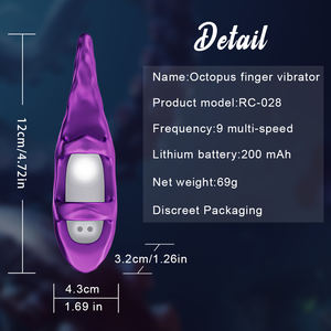 Finger-<span class=keywords><strong>Vibrator</strong></span> für Frauen, G-Punkt-Massage, Klitoris-Stimulation, Lesbischer Orgasmus, Erotikprodukte, Sexspielzeug für Frauen - Product Image 5
