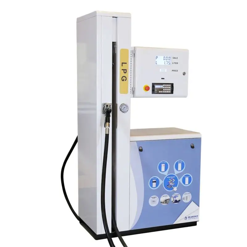 Bluesky đôi vòi phun điện tử LPG tatsuno nhiên liệu Dispenser bơm cho trạm xăng