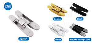 Thép không gỉ bán Hidden vô hình giấu bản lề cho lớn rắn gỗ cửa tủ rebated cửa giấu bản lề - Product Image 3