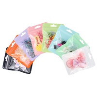 Sacs refermables colorés en forme de macaron avec fermeture éclair pour boucles d'oreilles, bagues, bijoux, montres, pinces à cheveux, rangement de coques de téléphone et câbles de données