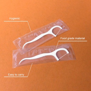 Palillos Dentales de Plástico Sin Cera, Sin Sabor, para Limpieza Profunda, Envueltos Individualmente, 1000 Unidades, para Adultos - Product Image 4