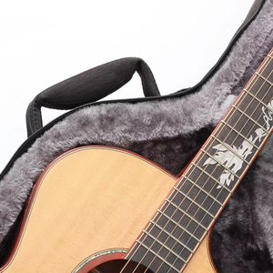 Étui de guitare folk léger de 40 à 41 pouces, double épaule, résistant à la pression, étui de voyage, sac pour guitare acoustique, orgue électronique - Product Image 4