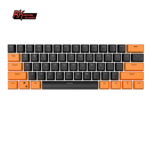 Teclado Personalizado Royal Kludge <span class=keywords><strong>RK</strong></span> RK61 60% con Teclas de Doble Inyección de Gelatina, Teclas PBT Personalizadas, Keycaps de Anime - Product Image 3