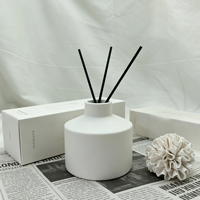 Diffuseur de parfum pour la maison en céramique blanche, nouveau design, 25 ml, 50 ml, 100 ml, avec boîte