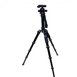 Trépied de voyage portable pour appareil photo numérique, monopode, équipement de photographie, charge 10KG, 62'', modèle Q 666 - Product Image 6