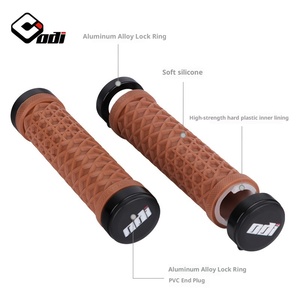 Ensemble de poignées de vélo de montagne <span class=keywords><strong>ODI</strong></span> VANS, antidérapantes, double verrouillage, rétro, pour descente, tout-terrain, <span class=keywords><strong>BMX</strong></span>, cyclisme, silicone - Product Image 4