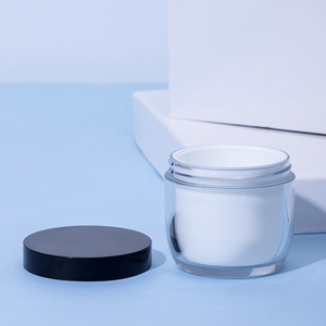 Pots à crème PET sur mesure de 75 ml à fond épais et parois épaisses pour échantillons de crème pour les yeux et le visage, gommage - Product Image 1