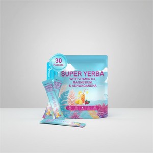 Sobres de Yerba Mate en Polvo Personalizados, 30 Paquetes con Vitamina D3, Magnesio y Ashwagandha, Energía Limpia Sin Efecto Adictivo - Product Image 2