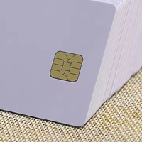 Kunststoff-PVC-weiße leere Karte mit Chip und Magnetst reifen Rfid Business Print able Card