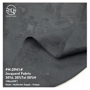 Bán Buôn Thân Thiện Với Môi 82gsm Linen Lyocell Cho Tencel Nylon Pha Trộn Dệt Jacquard Vải Cho Phụ Nữ Của Mùa Hè Dresses Áo Cánh Nhuộm - Product Image 5