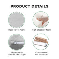 Canapé d'angle modulable ergonomique en mousse compressée sur mesure, vert, pour salon moderne