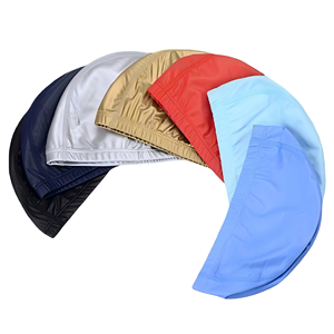 Bonnet <span class=keywords><strong>de</strong></span> bain léger et coloré, durable et confortable, 82 % nylon + 18 % élasthanne, avec protection des oreilles et design élastique - Product Image 6