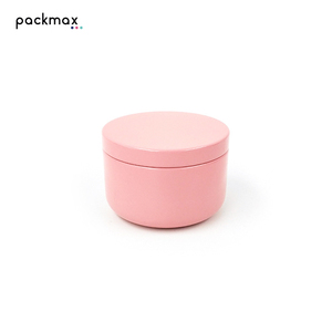 Boîte ronde en aluminium de 50g avec couvercle séparé pour thé, bonbons, café - Boîte métallique vide portable en stock, vente en gros - Product Image 1