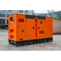 Générateur diesel portable pas cher de grande taille 80 kVA 100 kVA 125 kVA 150 kVA 220 V 200 kVA