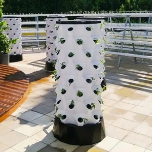 30L bể nước 10 lớp 80 lỗ trang trại nhà kính thủy canh phát triển hệ thống dọc dứa thủy canh tháp cho rau - Product Image 2