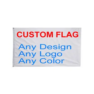 Fast delivery PE material Design Printing LOGO hand held flag suppliers promotional banners