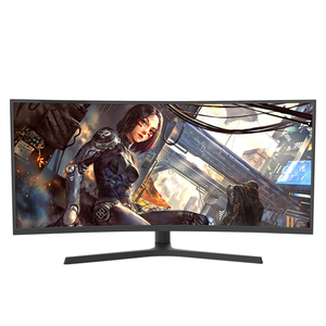 Fábrica OEM PC 34 pulgadas Monitor curvo 21:9 3440*1440 Boderless FHD Gaming 144HZ 165Hz Pantalla de computadora Monitor de PC 4K Gaming Monit - Product Image 1