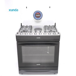 Cuisinière à <span class=keywords><strong>gaz</strong></span> multifonctionnelle Xunda, vente directe usine, 4 plaques à <span class=keywords><strong>gaz</strong></span> <span class=keywords><strong>et</strong></span> 2 plaques électriques, 5 brûleurs avec <span class=keywords><strong>four</strong></span> - Product Image 2