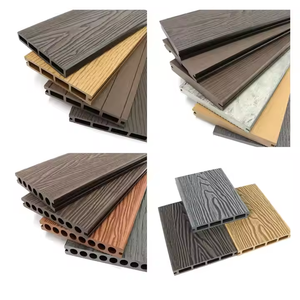 Revêtement de sol en composite imperméable pour <span class=keywords><strong>terrasse</strong></span> extérieure en relief 3D moderne Matériau PE antidérapant pour jardin extérieur Parc - Product Image 4
