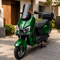 Moto électrique polyvalente pour adultes, type Streetbike, batterie lithium 60V/72V, moteur brushless 2000W, 65 km/h, charge maximale 200 kg