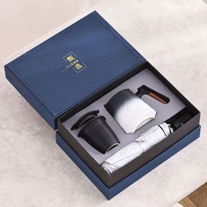 Juego de Regalo de 3 Piezas para Hombre, Taza de Cerámica/Vaso Térmico/Bolígrafo, para el Día de San Valentín, con Logotipo Personalizado y Serigrafía - Product Image 4