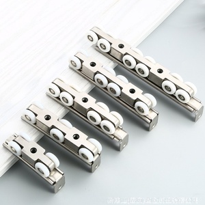 Hiện đại bền thép không gỉ cửa trượt phần cứng với các thành phần bằng gỗ cho nhà để xe và khách sạn sử dụng 2 năm bảo hành - Product Image 2