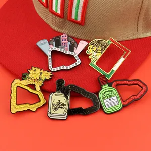 Nouvelles épingles à chapeau populaires épingle de dessin animé de mode en métal mexicain épinglette en émail doux personnalisée en stock