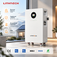 Batterie LiFePO4 51,2 V avec protection BMS, capacité 300 Ah, 15 kWh-30 kWh, pour système solaire, empilable, usage domestique, hybride, réseau CAN