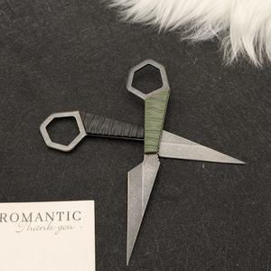 มีดพกพาคุณภาพสูง Green Edge Tactical EDC สแตนเลส ด้ามพลาสติก รุ่น SS185 ความหนา 2.0 มม. รับผลิตตามแบบ DIY OEM 1 - Product Image 2